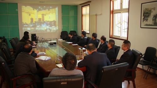 銅煤公司借助建設(shè)集團(tuán)視頻會議系統(tǒng)及時(shí)學(xué)習(xí)貫徹建設(shè)集團(tuán)安全生產(chǎn)例會精神助力企業(yè)發(fā)展