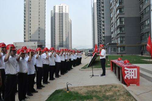 陜煤建設(shè)韓城分公司2018年“安全生產(chǎn)月”活動(dòng)全面打響