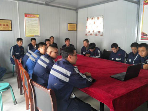 陜煤建設洗選煤運營公司安裝第二項目部開展“生命至上、安全發(fā)展”安全猜謎活動