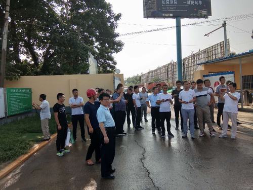 蒲城縣政府領導帶隊深入渭南禮悅閣精品住宅小區(qū)項目進行交流學習