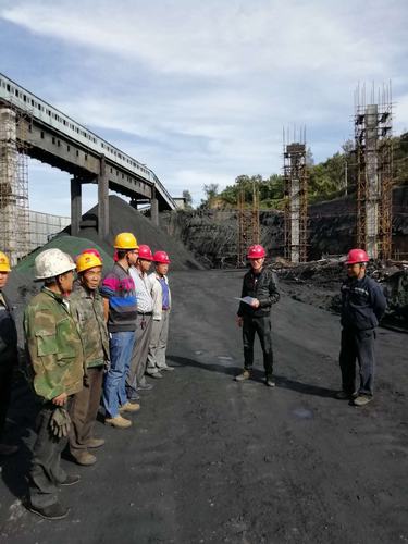 陜煤建設韓城分公司土建第二項目部國慶小長假安全“不放假”