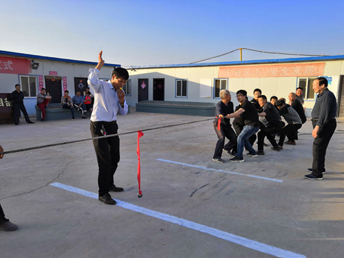 陜煤建設(shè)礦建三公司曹家灘項目部開展慶“五一”迎“五四”文體活動