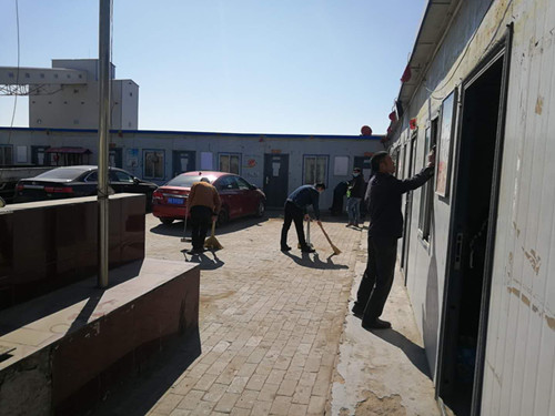 陜煤建設(shè)機(jī)電安裝公司：愛國愛衛(wèi)生我們?cè)谛袆?dòng)