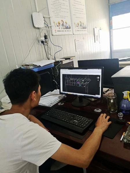 陜煤建設(shè)渭南分公司第一項目部有這樣一群年輕的奮斗者