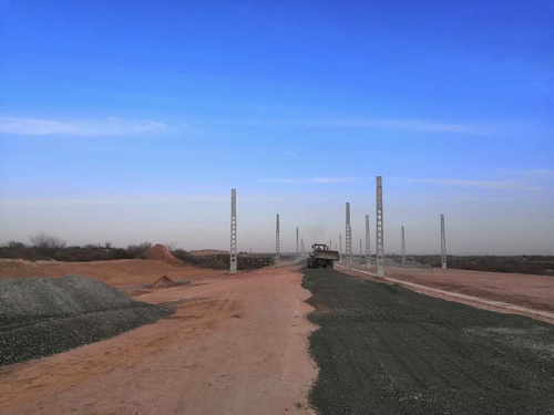 陜煤建設(shè)路橋分公司靖神鐵路大干快進(jìn)正當(dāng)時(shí)