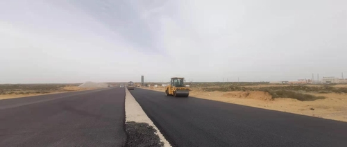 陜煤建設路橋分公司基層項目建設大干快上不停歇