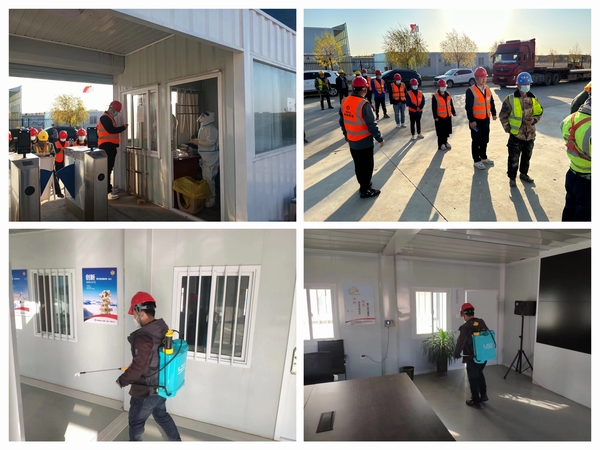 陜煤建設(shè)直屬第七項(xiàng)目部：防疫不放松 建設(shè)不停步