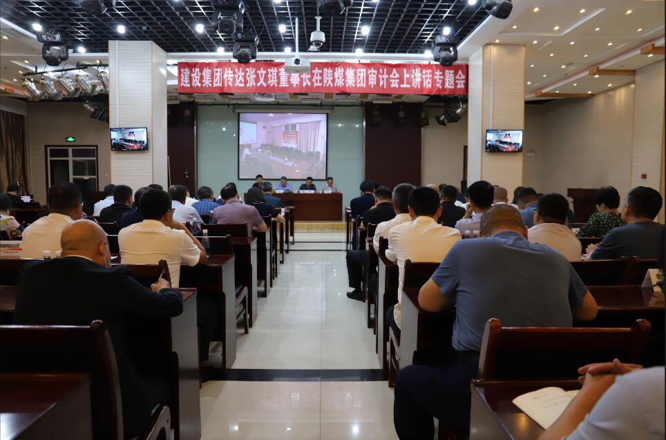 <strong>陜煤建設(shè)集團(tuán)召開傳達(dá)張文琪董事長在陜煤集團(tuán)審計(jì)工作會議上講話精神專題會</strong>