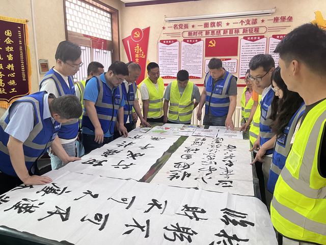 陜煤建設韓城分公司土建第四項目部積極開展“翰墨傳廉韻 丹青頌清風”廉潔主題書畫展活動