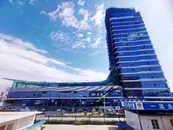 陜煤建設渭南分公司第十一項目部金秋十月收獲季 項目推進正當時