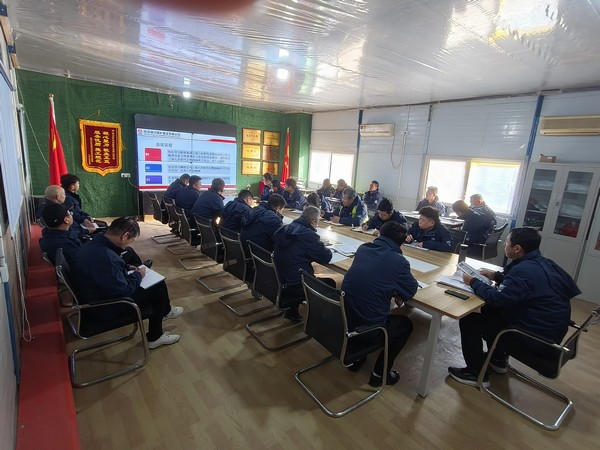 陜煤建設銅煤公司各基層項目部職工大會火熱進行中