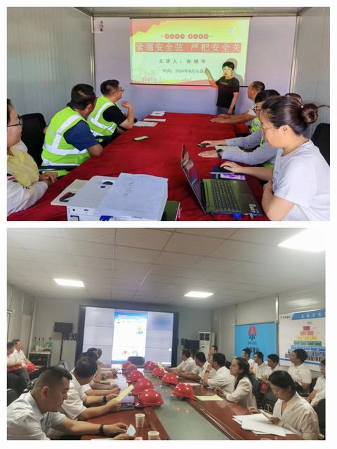 陜煤建設韓城分公司：巾幗助安全，為幸?！凹哟a”