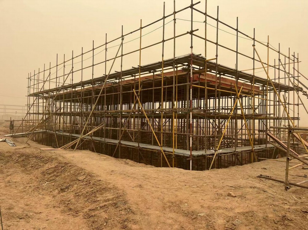 無懼高溫！奮戰(zhàn)當(dāng)“夏” 項(xiàng)目建設(shè)“熱浪滾滾”