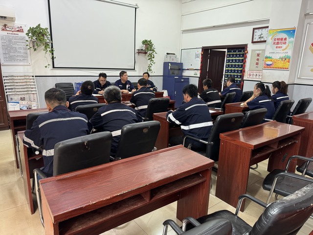 陜煤建設(shè)洗選煤運(yùn)營公司澄合山陽運(yùn)營項(xiàng)目部：節(jié)前亮劍行動，安全防線再加固